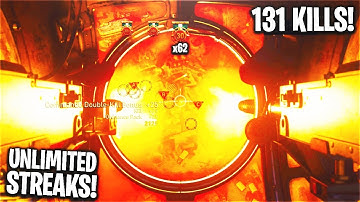 the UNLIMITED SCORESTREAKS SETUP! (131 KILLS w/ V2 ROCKET) - COD WW2