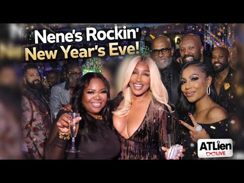Inside NeNe Leakes’ Rooftop NYE Party | Tamar Braxton, Carlos King