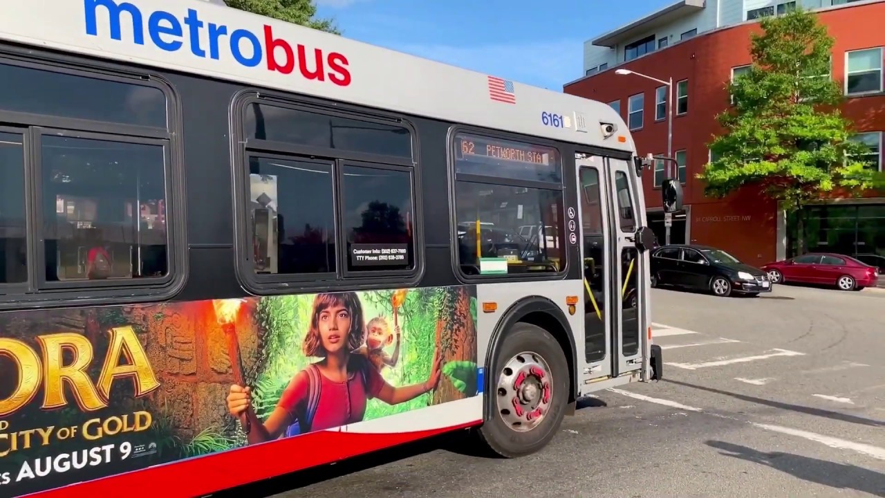 diesel cologne WMATA Metrobus 2006 New Flyer D40LFR #6161 On Route 62