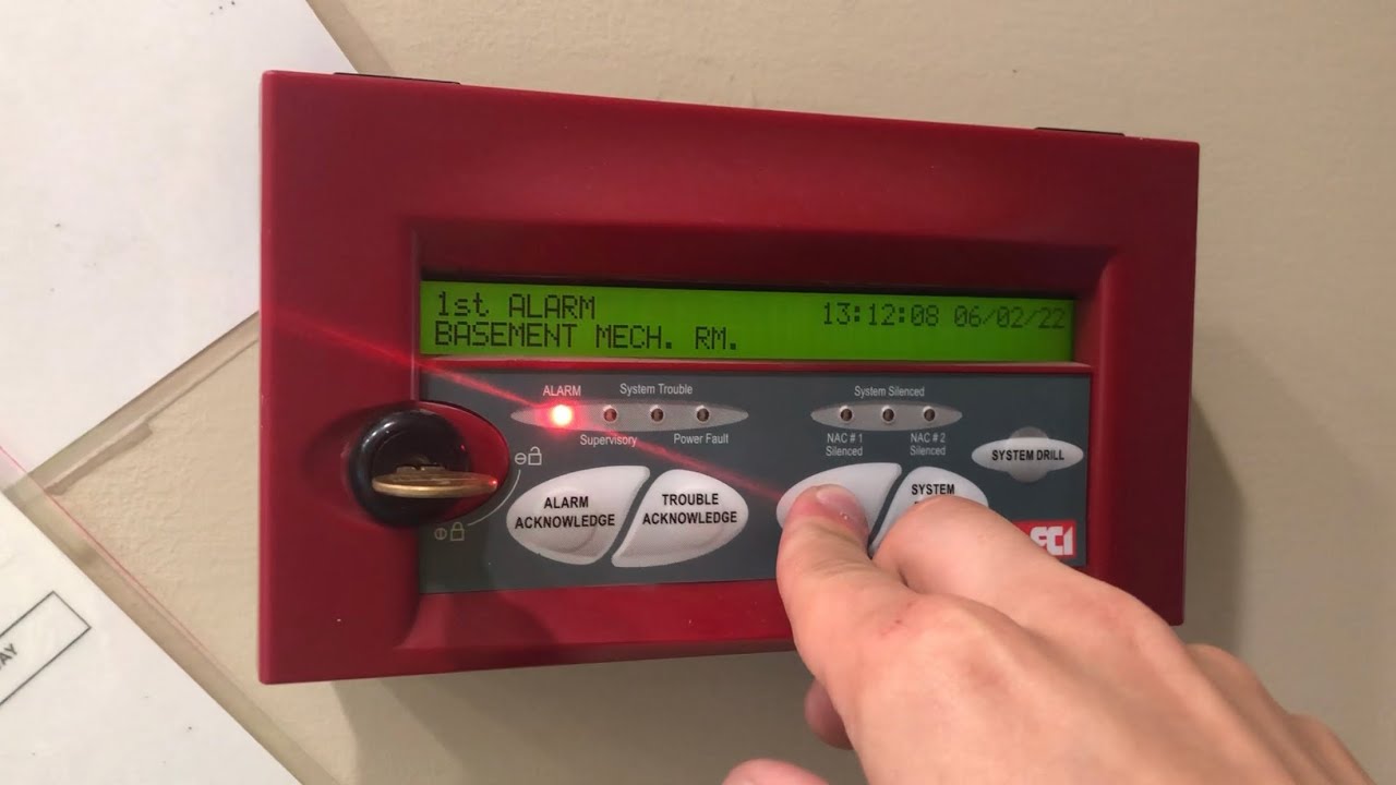 Fire Alarm Bell Test 1 (GamewellFCI S3) YouTube