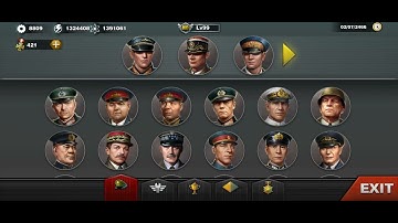 My commanders! + tips for your EC world conqueror 3