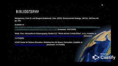 UW-Madison GEOSCI/ENVIR ST 106 Video Project