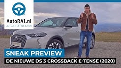 Sneak Preview DS 3 Crossback E-Tense (2020) - AutoRAI TV