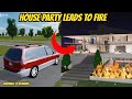 Greenville, Wisc Roblox l Bloxburg Mansion Party Trip leads to FIRE Rp