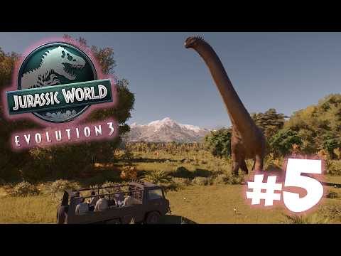 Giant Sauropods and the Safari Tour!!! | Japan Park - Part 5 | Jurassic World Evolution 3