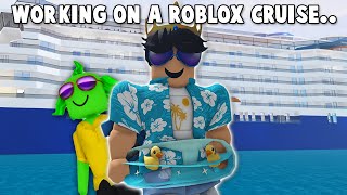 WORKING ON A FUN ROBLOX CRUISE... the boat sank