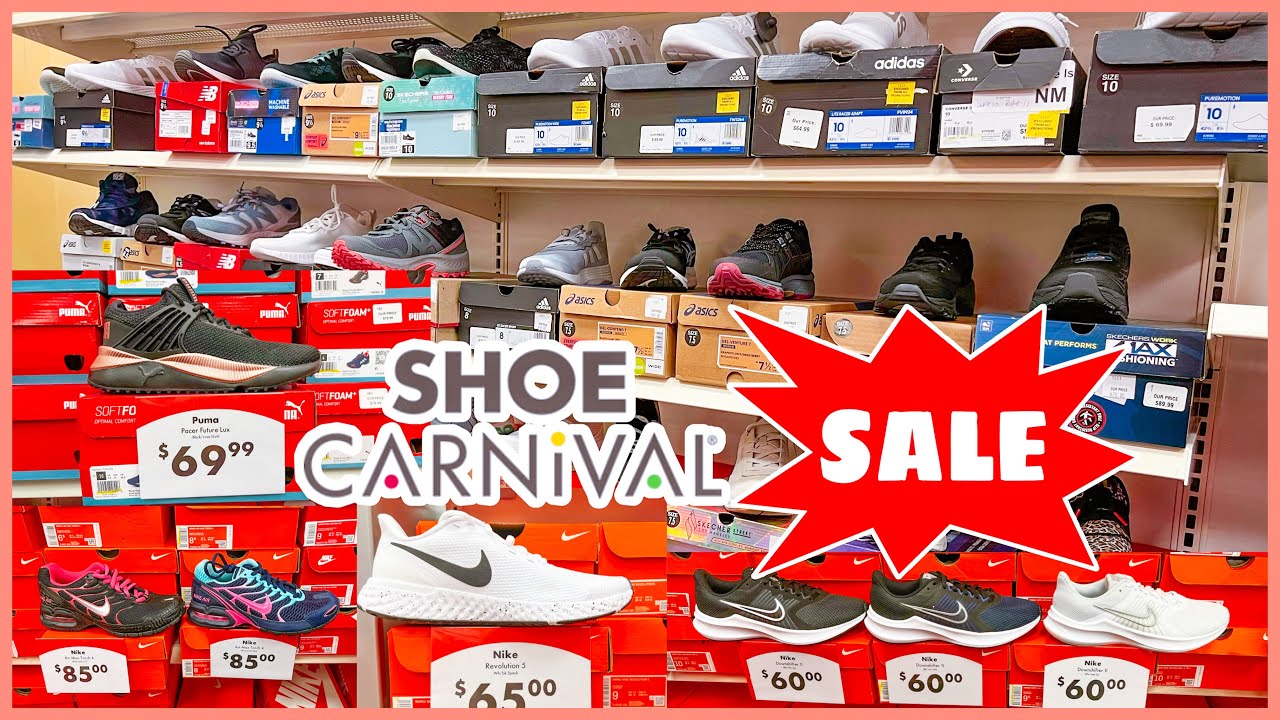 👟SHOE CARNIVAL WOMEN'S SHOES NIKE PUMA ADIDAS & MORE*STORE WALKTHROUGH SHOP ME - YouTube