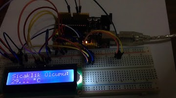 Arduino LM35 sıcaklık sensörü uygulaması