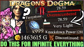 Dragon's Dogma 2  17 MISTAKES That Will Ruin Your Game  INFINITE Weight & Gold, Quest Lock & More!