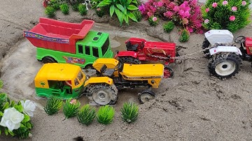 Diy Stuck in Mud Mini Science Projects  | Tractor Auto Rikshaw Video | #muktarexperiment ||