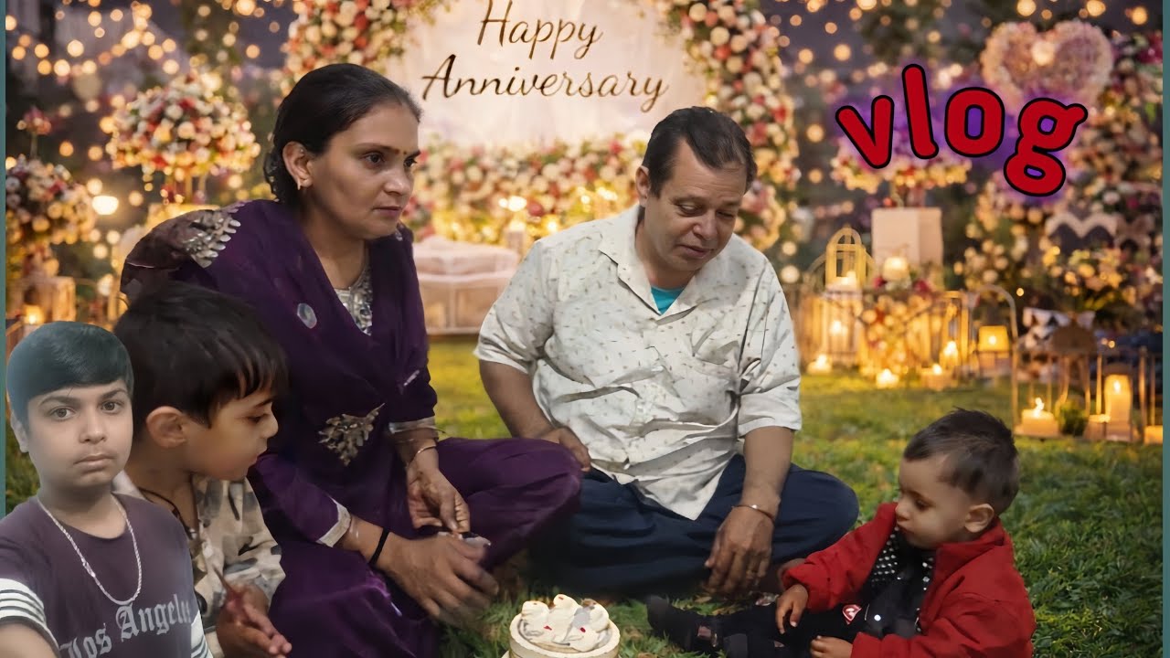 mummy papa ki anniversary ❤️🎉