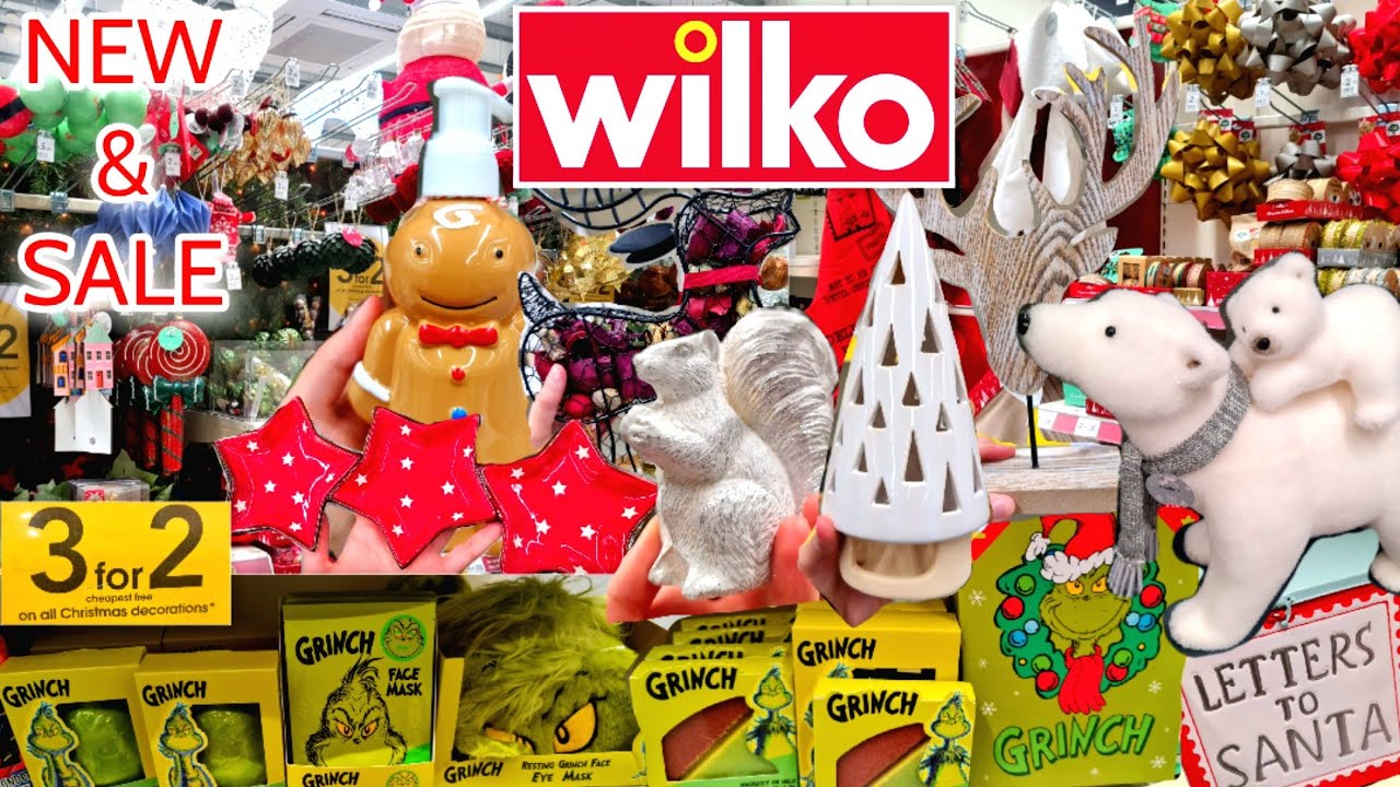 HERE'S WILKO CHRISTMAS 2022 🎉 Shop With Me ️ NEW IN & HALF PRICE SALE ️Decor, Gifts & More 🎊