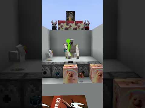 ADIVINA el MEME en MINECRAFT!  😂 #minecraft