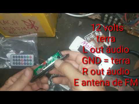 Vídeo: Como Colocar Usb Em Um Gravador De Rádio