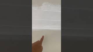 Painting and cutting in VJ board ceiling 