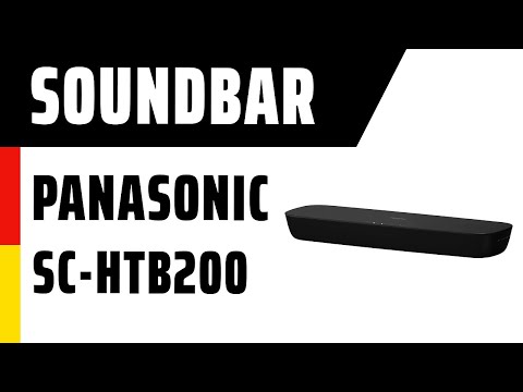 Soundbar Panasonic SC-HTB200 | Deutsch