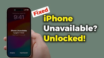 Fixed iPhone Unavailable Lock Screen | Without Computer ! Apple info