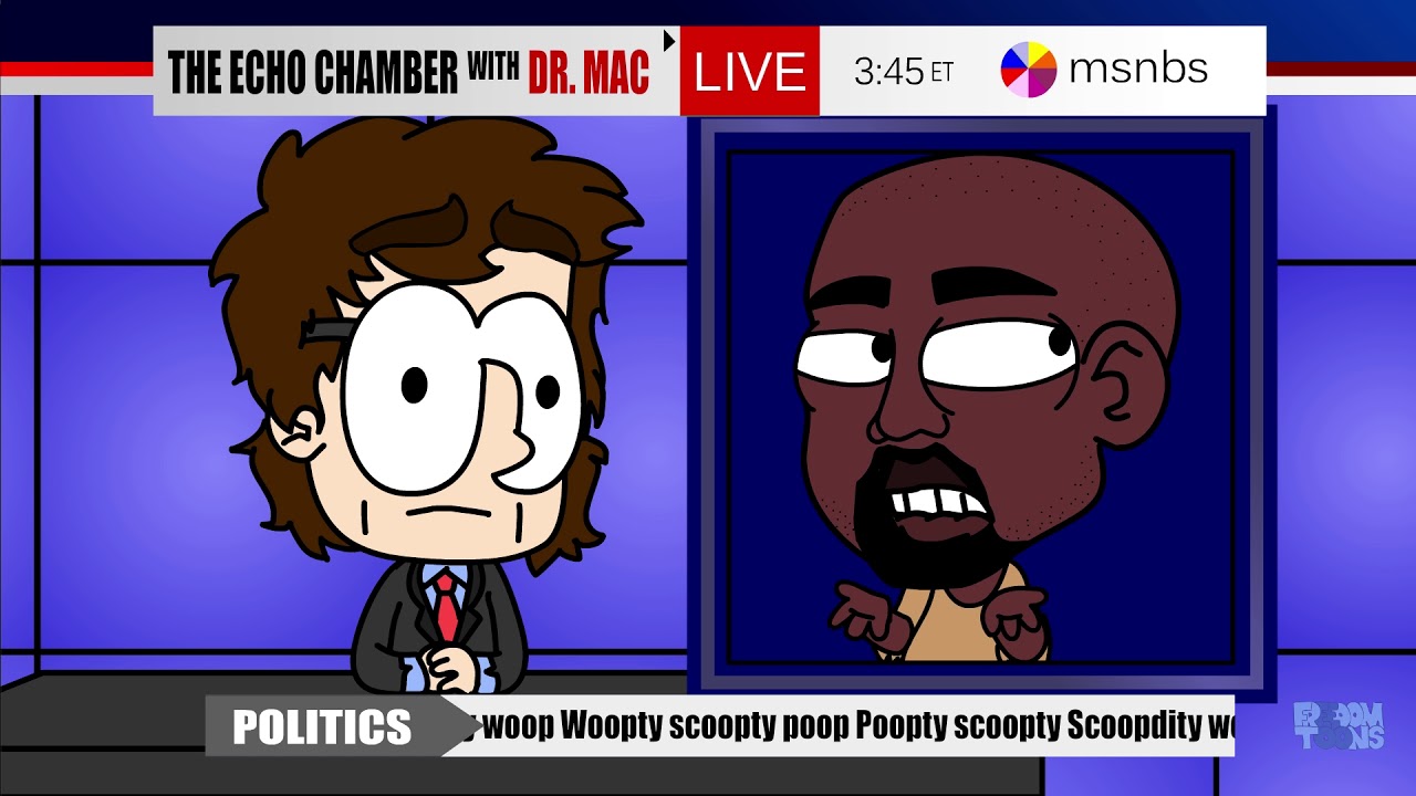 Kanye West REKS Dr. Mac | FreedomToons