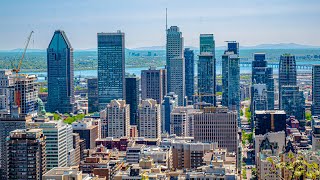 Montreal Skyline, Mount Royal | Timelapse 4K
