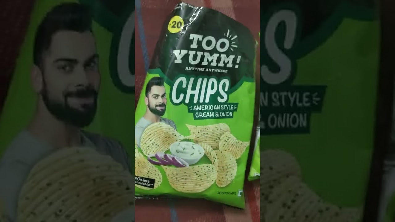 Lays Vs Too Yumm ! American Style Cream & Onion 