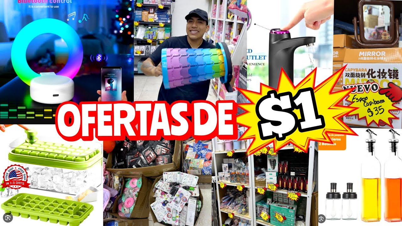 OFERTAS $1 PESO | MAS BARATO QUE EN PEÑA 😱 Productos para HOGAR Y COCINA | Venta POR PIEZA 