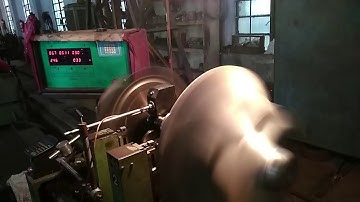 DYNAMIC BALANCING  OF MAN B&W 4-STROKE ENGINE TURBOCHARGER.