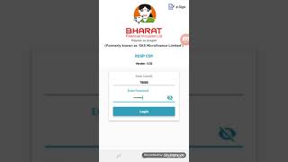 How to login rdsp csp of bharat finecial inclusion limited screenshot 3