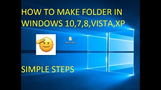 How to Create Folder in Windows 10/Windows 7/Windows 8