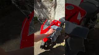 So ENTFERNE ich die lästigen FLIEGEN von meinem MOTORRAD 🪰 #motorrad #waschen #tricks #fliegen