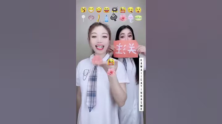 Funny Sisters Emoji Eating Challenge | #asmr #food #shorts