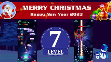 Galaxy Attack: Alien Shooter | Merry Christmas Happy New Year Event 2023 |  Level 7 | By Apache