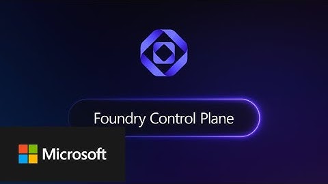 Foundry Control Plane