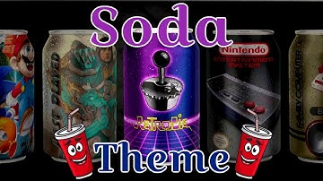 Soda Theme Tour Preview For RetroPie On Raspberry Pi 4 & 400 - RetroPie Guy Collection Card