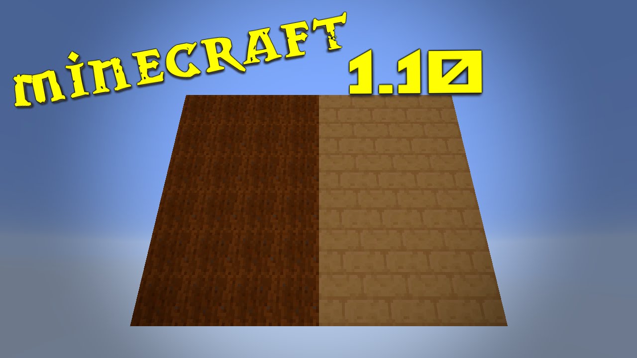 Minecraft 1.10 Mud & Mud Bricks Suggestion - YouTube