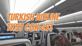 TURKISH AIRLINE | TK57 | CGK-IST | Economy Class