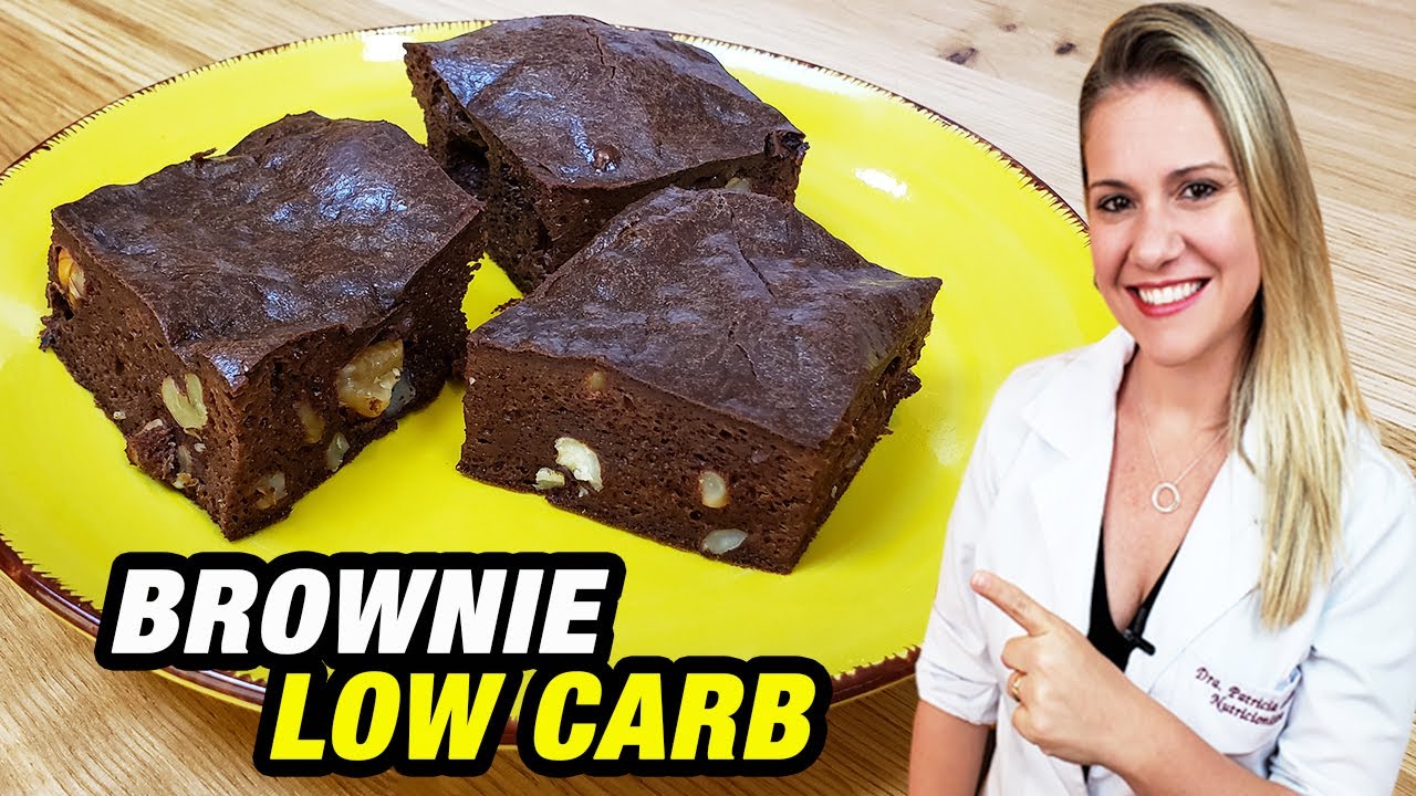 RECEITA DE BROWNIE LOW CARB (FÁCIL, SAUDÁVEL E DELICIOSO)
