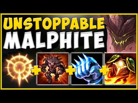 Wtf Riot What Is The Counter To This Malphite Build Malphite Top Gameplay League Of Legends Youtube