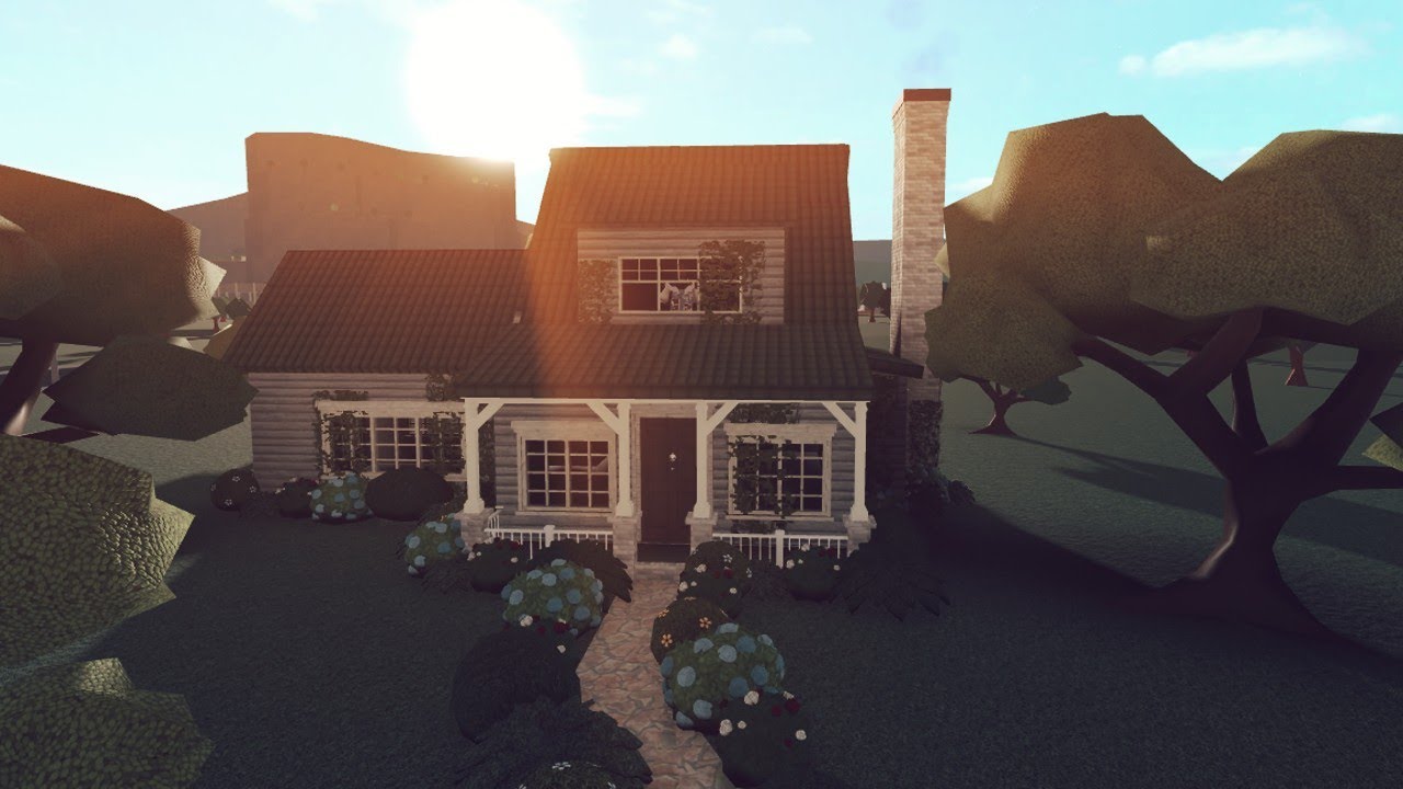 Bloxburg Speed Build | Small Cozy Cottage | Interior - YouTube