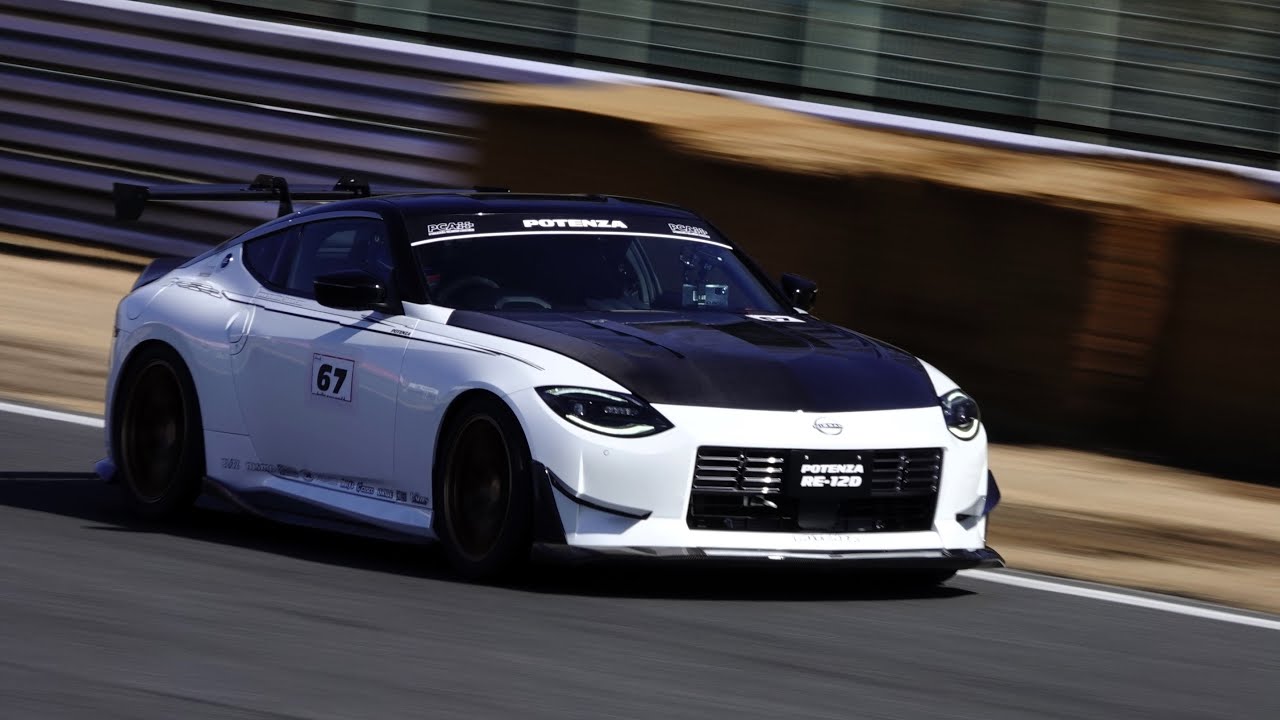 Z33 34 RZ34 フェアレディZのスーパーラップ ATTACK筑波2024 - YouTube