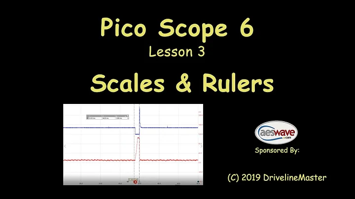 Pico Scope 6, Scales & Rulers  (Lesson 3)
