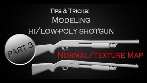 Tutorial: How to create Normal and Texture Map in Pixologic ZBrush (Part 3)