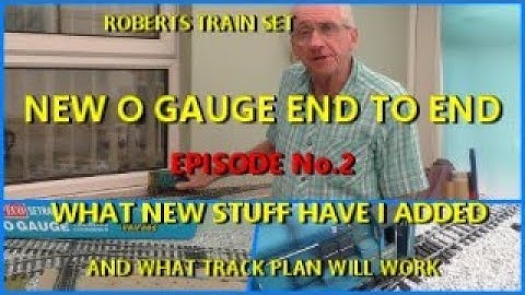 EPISODE 2 OF THE NEW O GAUGE LAYOUT