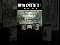 #metalgearsoliddelta #metalgearsolid3 #mgs3 #metalgearsoliddeltasnakeeater #metalgearsolid #gaming