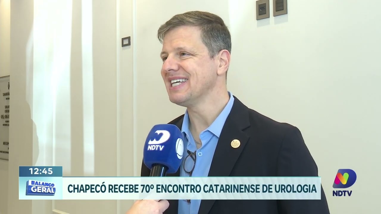 Chapecó reúne cerca de 100 médicos no 70º Encontro Catarinense de Urologia