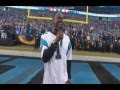 Wow ! Brian Mcknight Sings National Anthem Panthers vs Cardinals Amazing ! (Video)