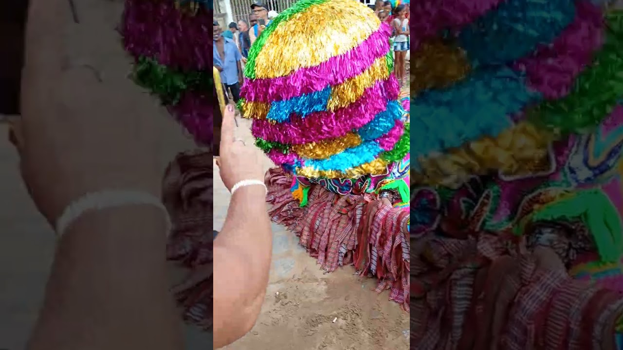 Chegada dos caboclos da águia misteriosa 