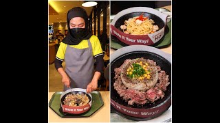 Premium Sizzling Steaks @ Pepper Lunch