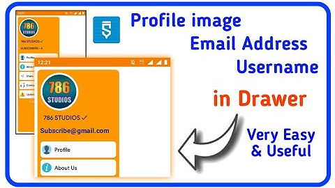 How to Show profile photo of user from Firebase database in Sketchware