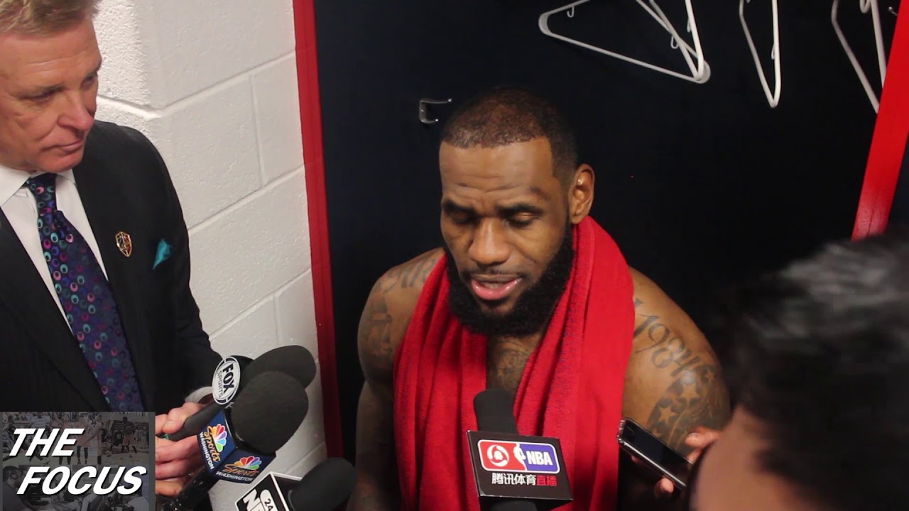 Washington Wizards Vs Cleveland Cavaliers LeBron James Post Game washington-wizards-vs-cleveland-cavaliers-lebron-james-post-game