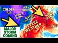 A MAJOR Storm Coming! Hurricane Force Winds, Widespread Severe Weather & Heavy SNOW! POW Weather